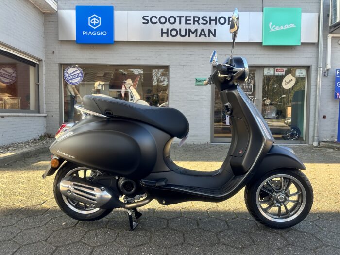 VESPA PRIMAVERA S 50cc 45Km/h  NERO CONVINTO MATT (nr.287) - Afbeelding 2