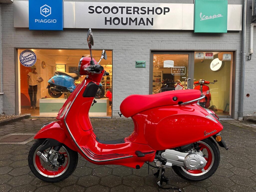Vespa Primavera 50cc 45Km/h RED EDITION